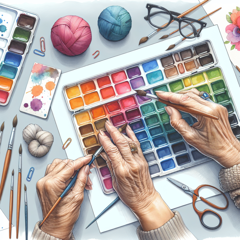 Effective Watercolor Palette Organization Tips for Seniors
