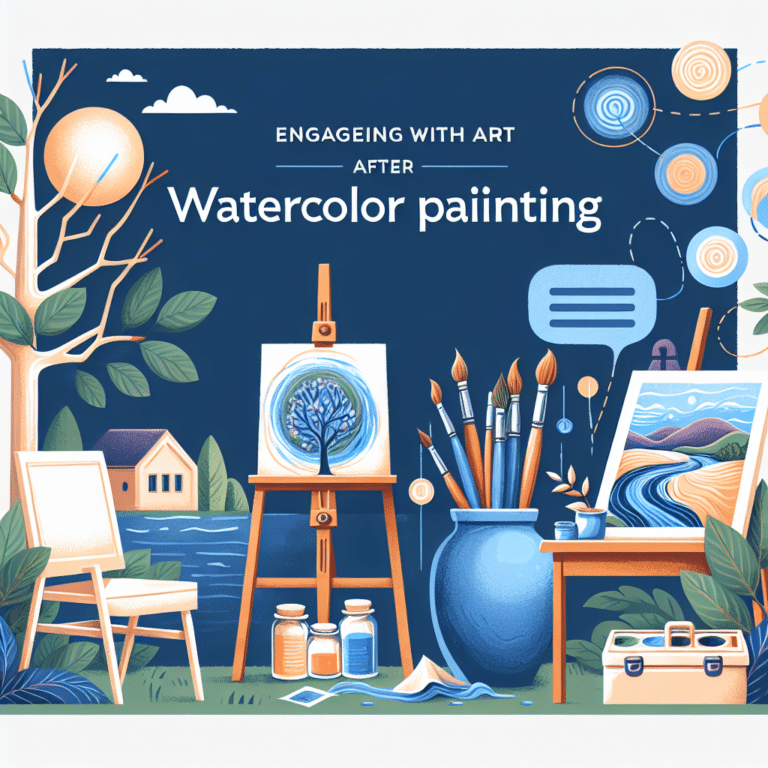 Engaging with Art after Retirement: Watercolor Painting