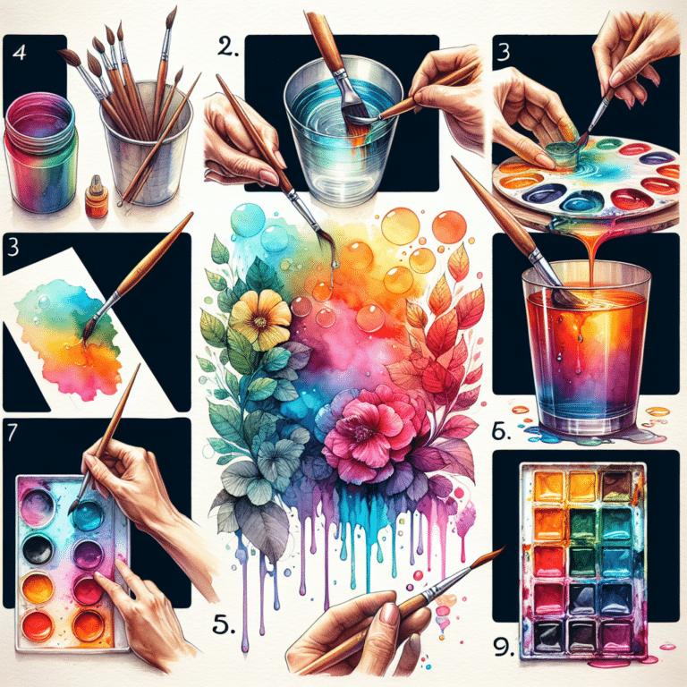 Watercolor Washes Step-by-Step