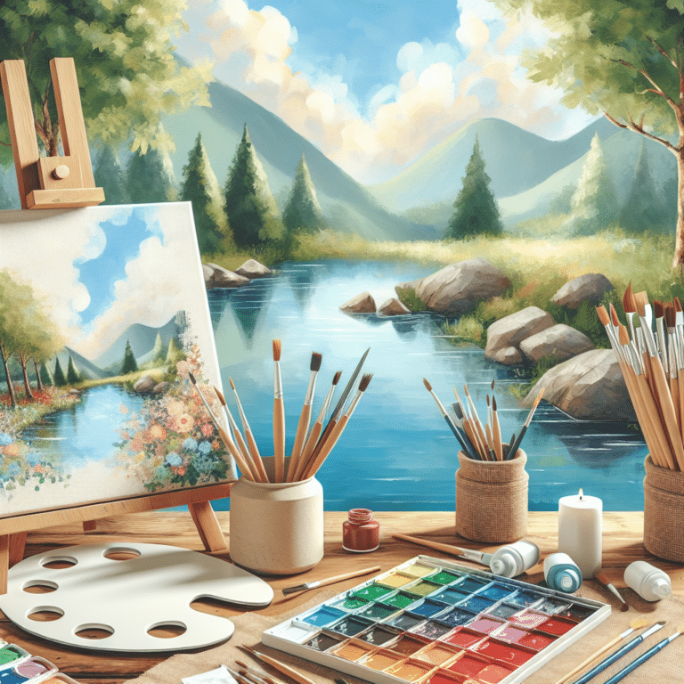 Simple Painting Routines to Reduce Anxiety