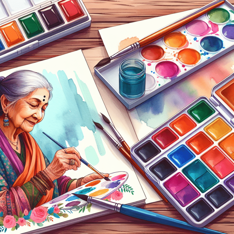 Understanding Watercolor basics for Seniors