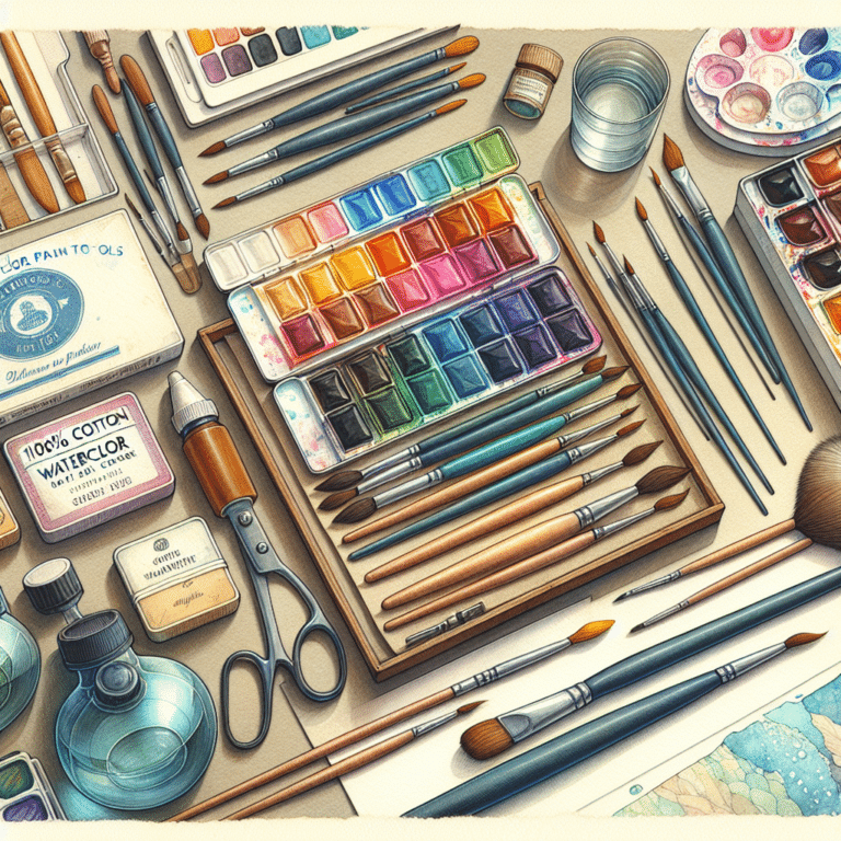 Essential Watercolor Tools Every Senior Needs