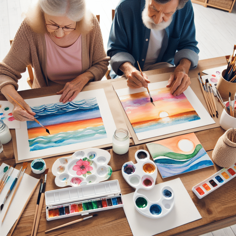 Watercolor for Seniors: Painting Made Simple