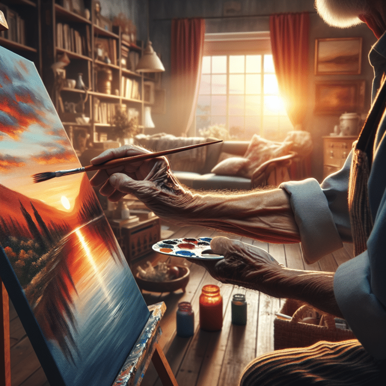 Painting for Relaxation After Retirement