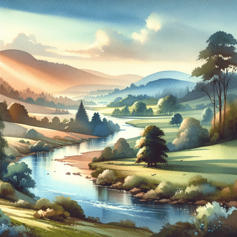 Learn to Paint Beautiful Landscapes: Watercolor lessons for Seniors