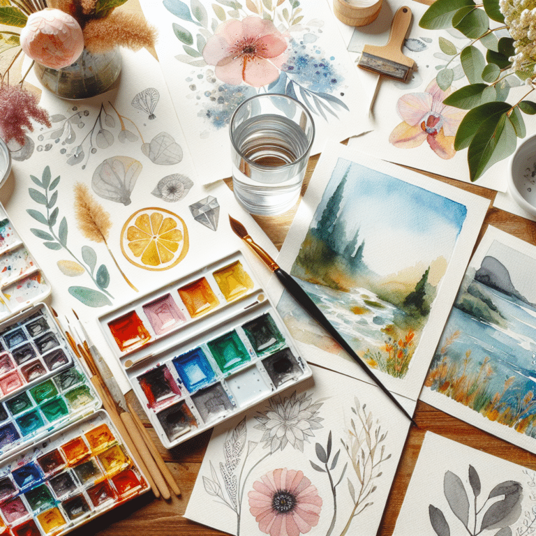 Therapeutic Watercolor Painting Ideas