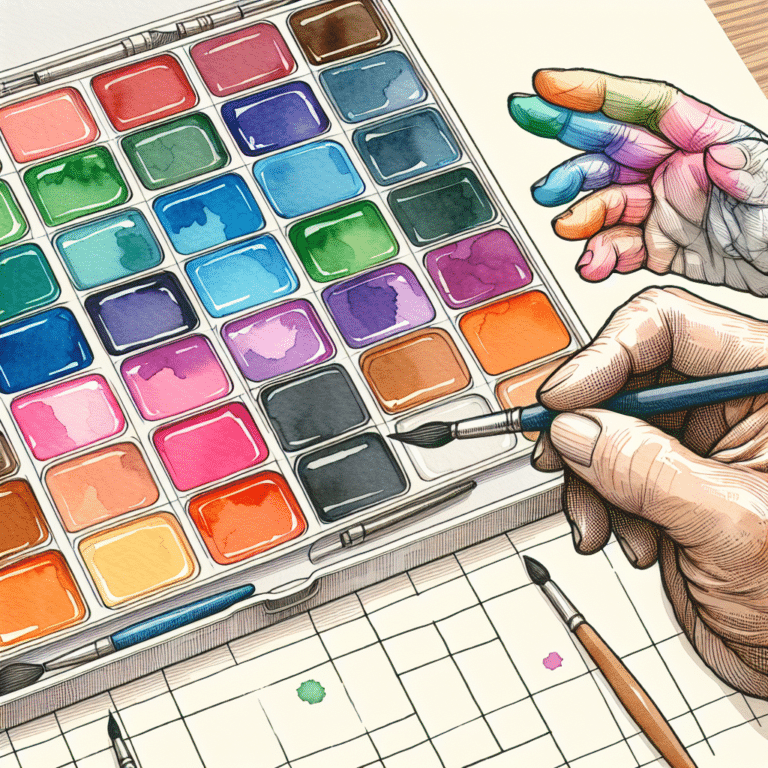 Easy-to-Use Watercolor Palettes for Seniors