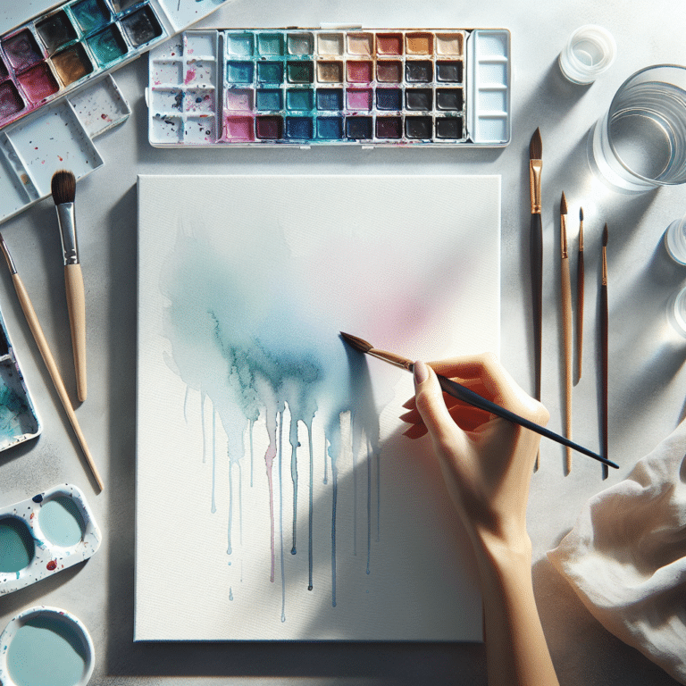 Creating Soft Gradients in Watercolor