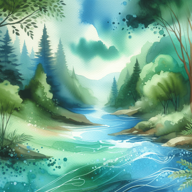 Stress-Reducing Watercolor Exercises