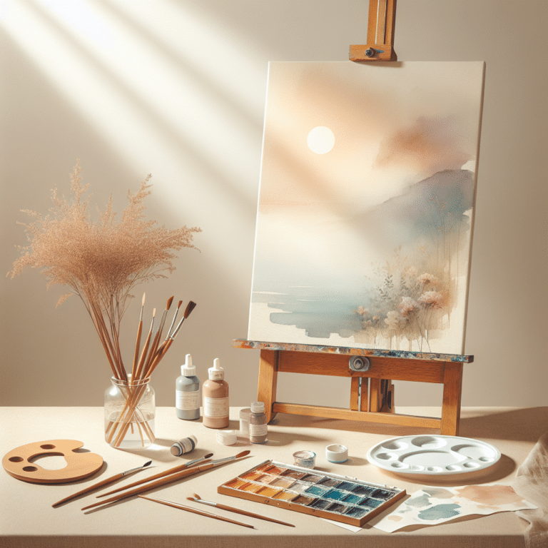 Gentle Watercolor Painting Routines