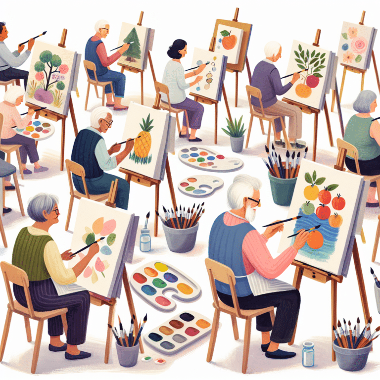 Mastering Basics of Watercolor Painting for Seniors