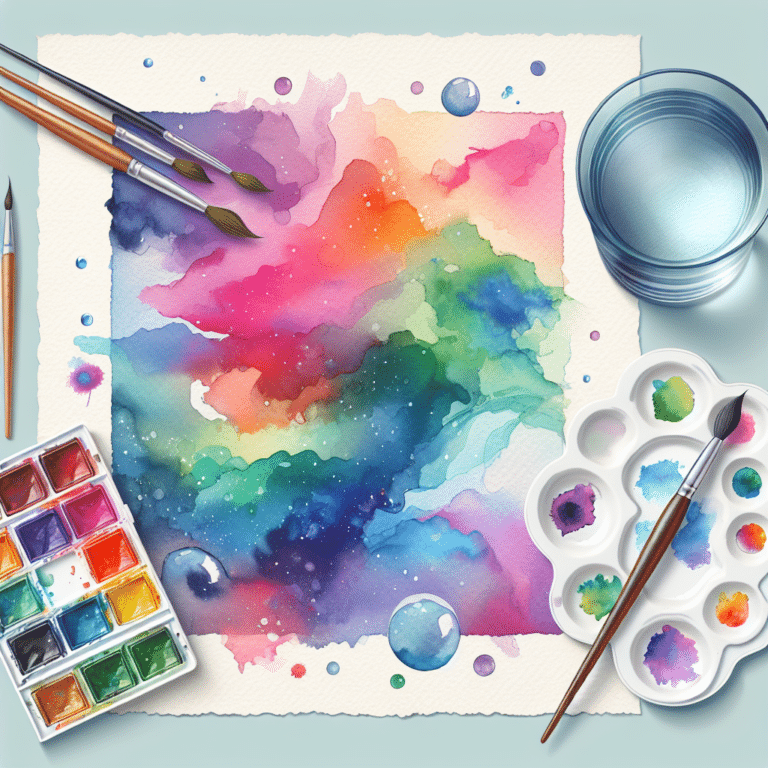 Painting Backgrounds in Watercolor