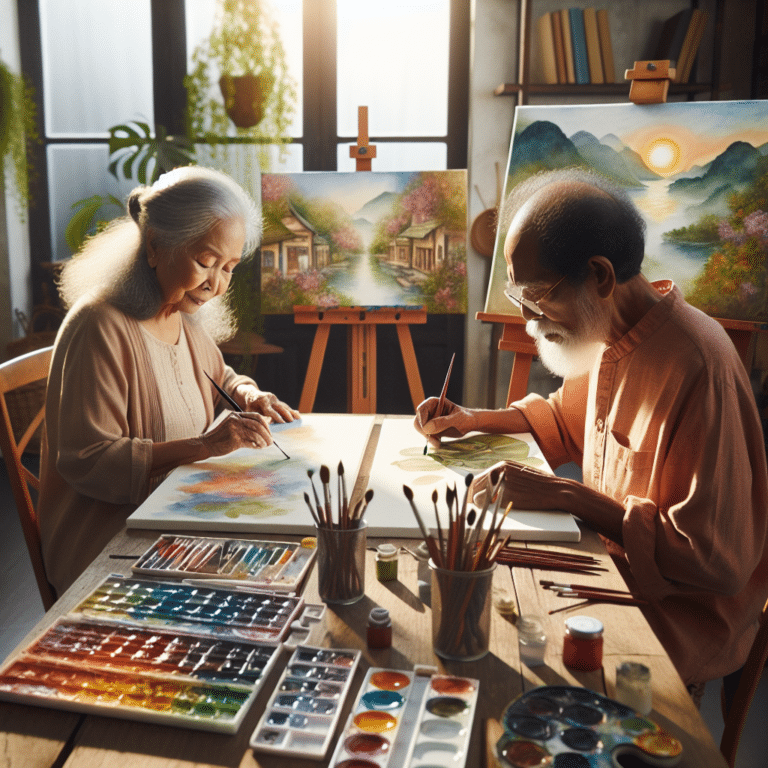 Watercolors: A Therapeutic Art form for Seniors.